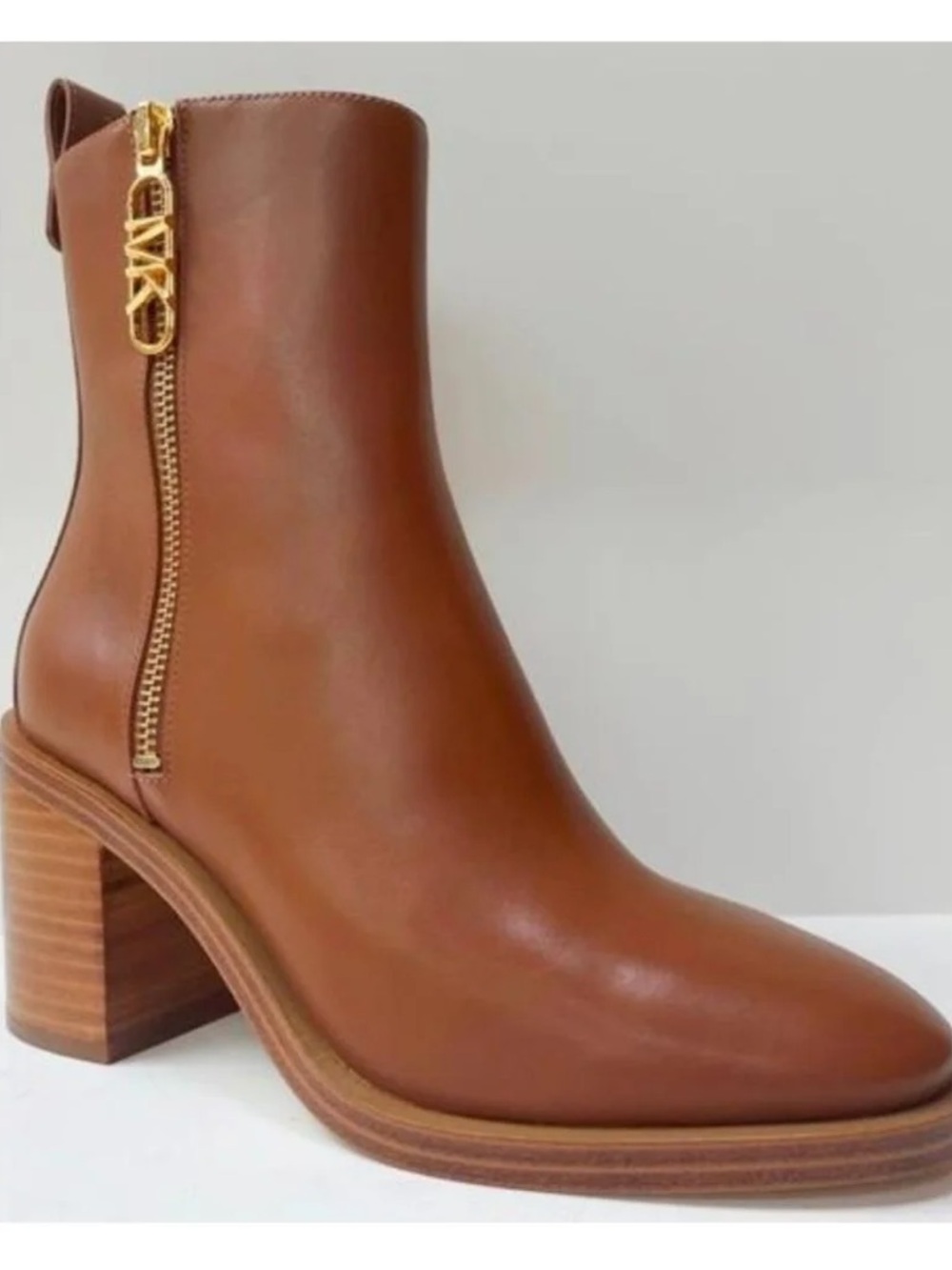Michael Kors Regan Leather Bootie